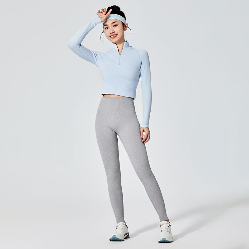 Női szürke sport leggings